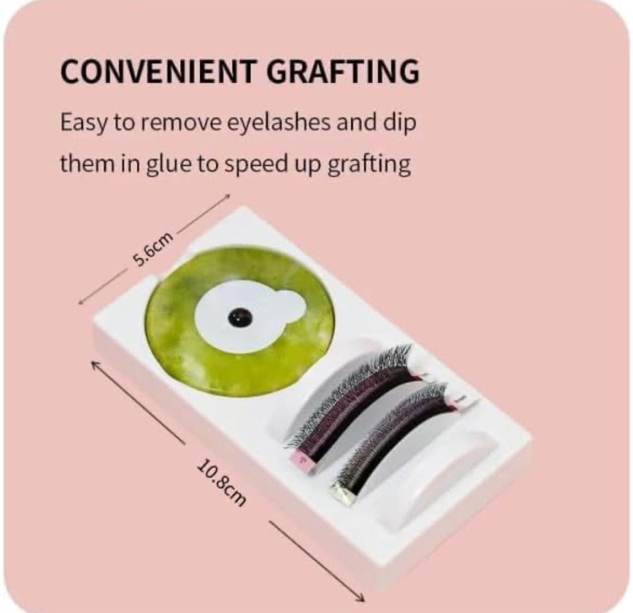 Lash grafting holder